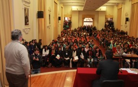 Joaquín habló de la importancia de orientar a los chicos en su vocación profesional