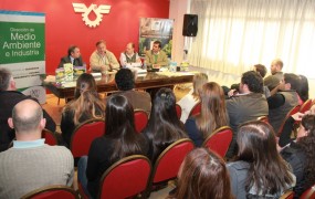 La presentación de los proyectos de educación ambiental fue en la cámara de comercio de San Miguel