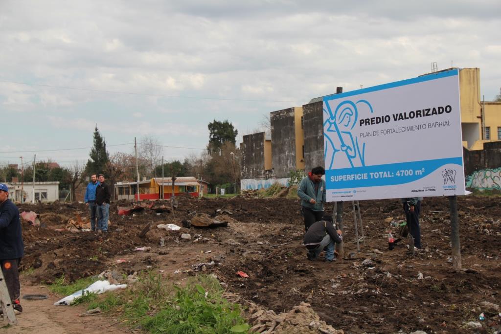 Día histórico en Ciudad Santa María: Se recuperó y valorizó un predio como espacio abierto para toda la comunidad