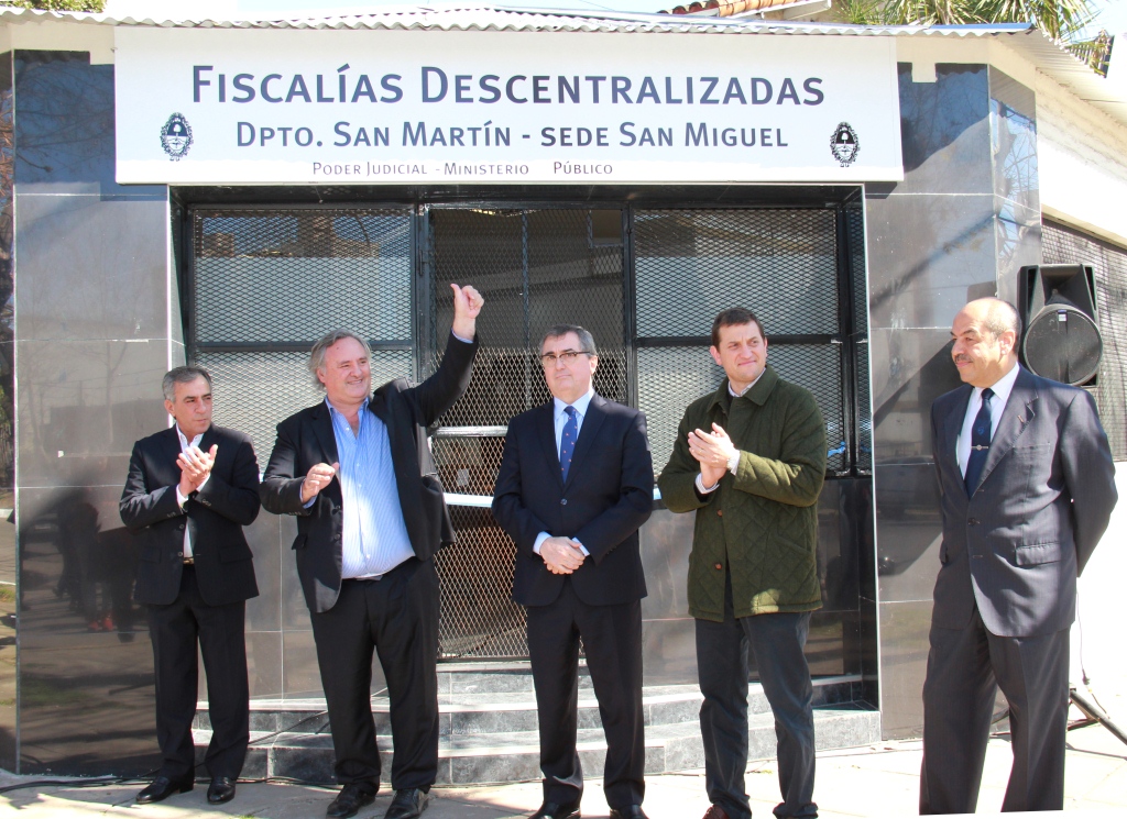 Joaquín de la Torre inauguró la primera Fiscalía descentralizada en San Miguel