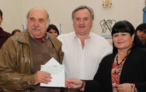 Joaquín entregó créditos para la vivienda