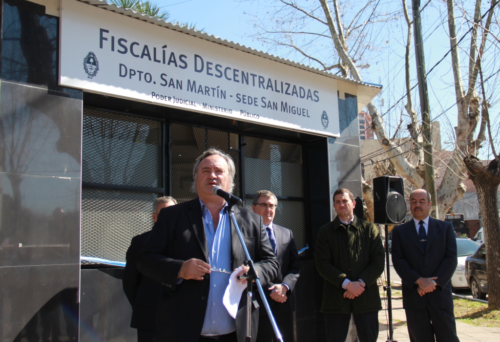 Joaquín hizo hincapié en la oportunidad de garantizar un acceso igualitario a la justicia