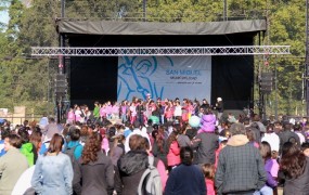 Yanina Hernández interpretó a Violeta y cautivó a todos los niños