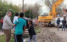 El jefe comunal dialogó con los vecinos