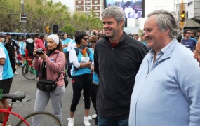 Joaquín habló de la importancia del deporte y la cultura para ganar las calles de San Miguel