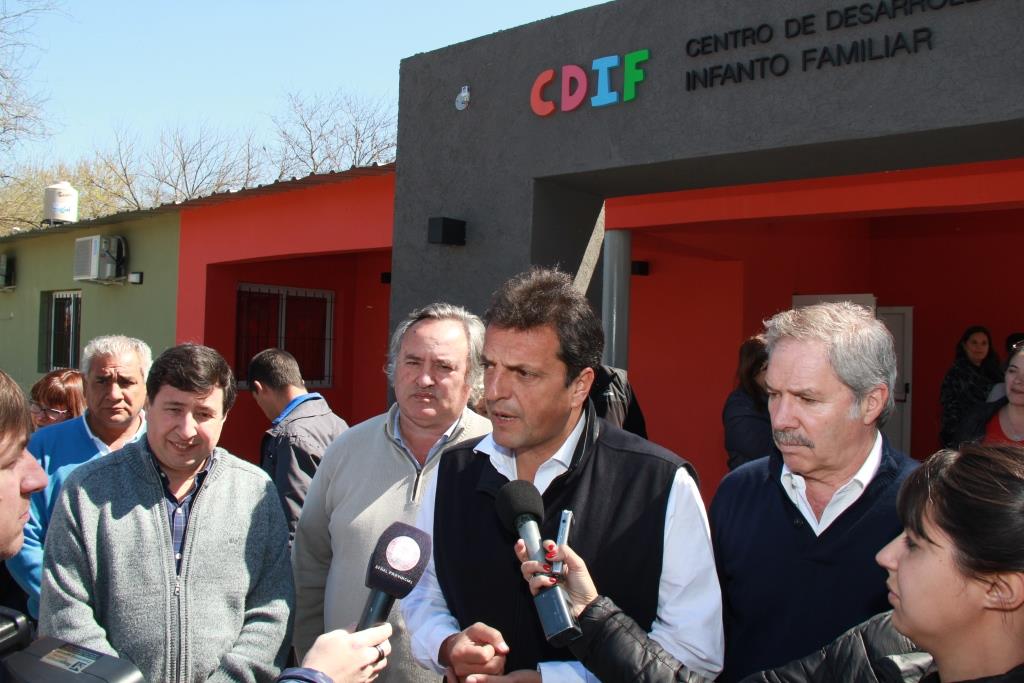 Joaquín de la Torre recibió a Sergio Massa con eje en la Primera Infancia