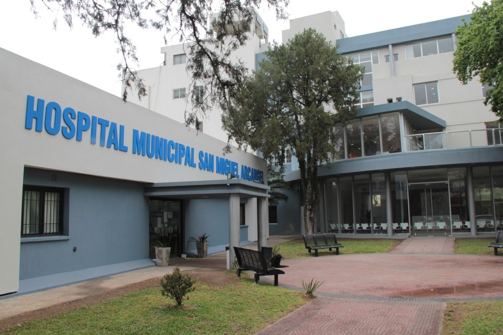 La fachada del nuevo Hospital Municipal de San Miguel