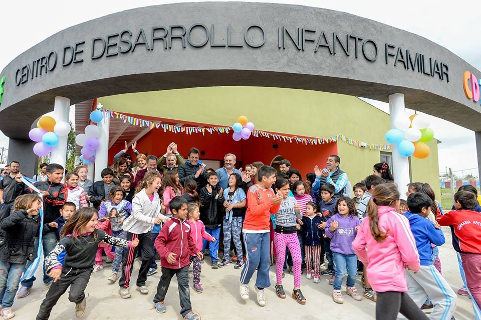 Inauguración barrio El Polo 