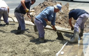 Llenado de placa de hormgón (13)