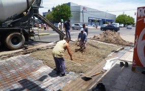 Llenado de placa de hormgón (5)