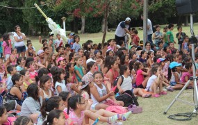 Los chicos disfrutaron de la obra de teatro que busca concientizar acerca de la importancia del reciclado