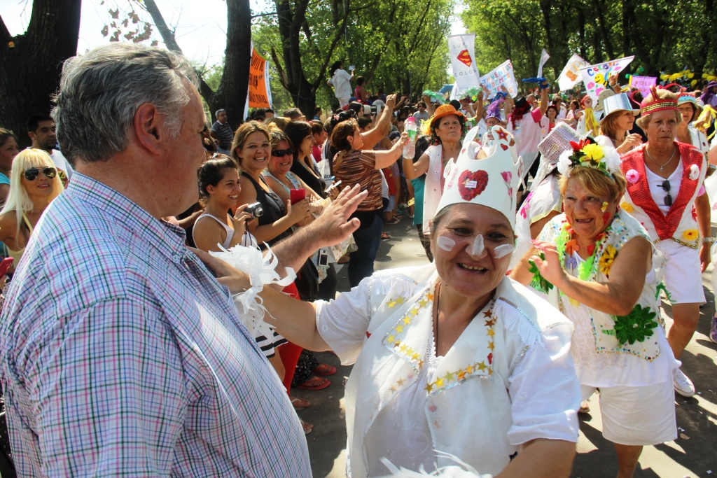 Ante una multitud, Joaquín de la Torre participó de la gran Fiesta de las Colonias de Vacaciones