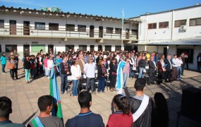 En la escuela técnica N° 2 comenzaron las clases en el nivel secundario