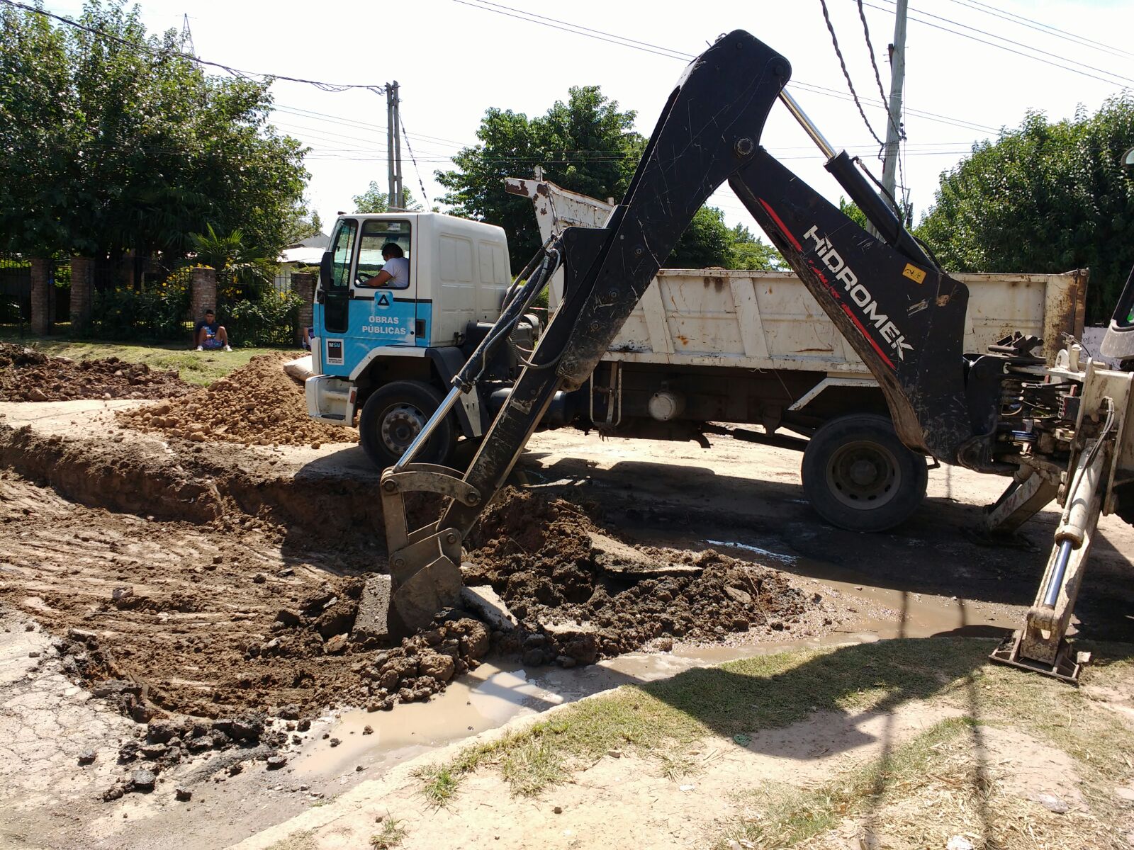 Tareas de reparación en Marilo