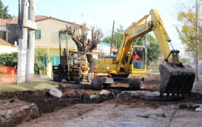 Comenzó la segunda etapa de la obra de pavimento y de hidráulica en Maestro Ferreyra