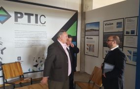 Joaquín de la Torre visitó el parque tecnológico industrial de montevideo