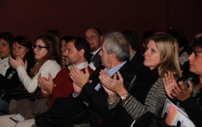 La Diputada Provincial, María José Tedeschi, participó del acto