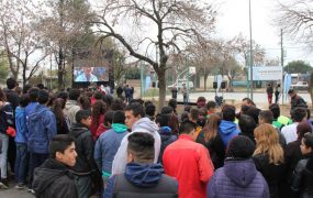 La Plaza Presidente Perón en Santa Brígida ahora tiene un playón deportivo para toda la comunidad