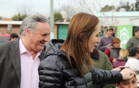 María Eugenia Vidal visitó San Miguel una vez más