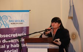 María Rosa Silva está a cargo de la subsecretaría de Desarrollo Local y hábitat social