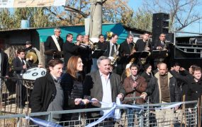 Se realizó el corte de cinta para la inauguración formal