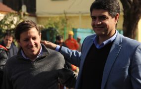 El intendente de Vicente López acompañó a Jaime Méndez en el acto inaugural