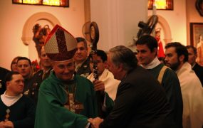 El obispo Sergio Fenoy ofició la misa y el tedeum