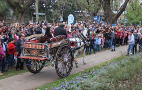 Esta iniciativa hizo que miles de personas se plegaran a los festejos en todo San Miguel