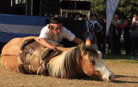 La destreza de los gauchos fue un atractivo grande