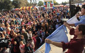 Los festejos se extendieron hasta la Ciudad de Santa María