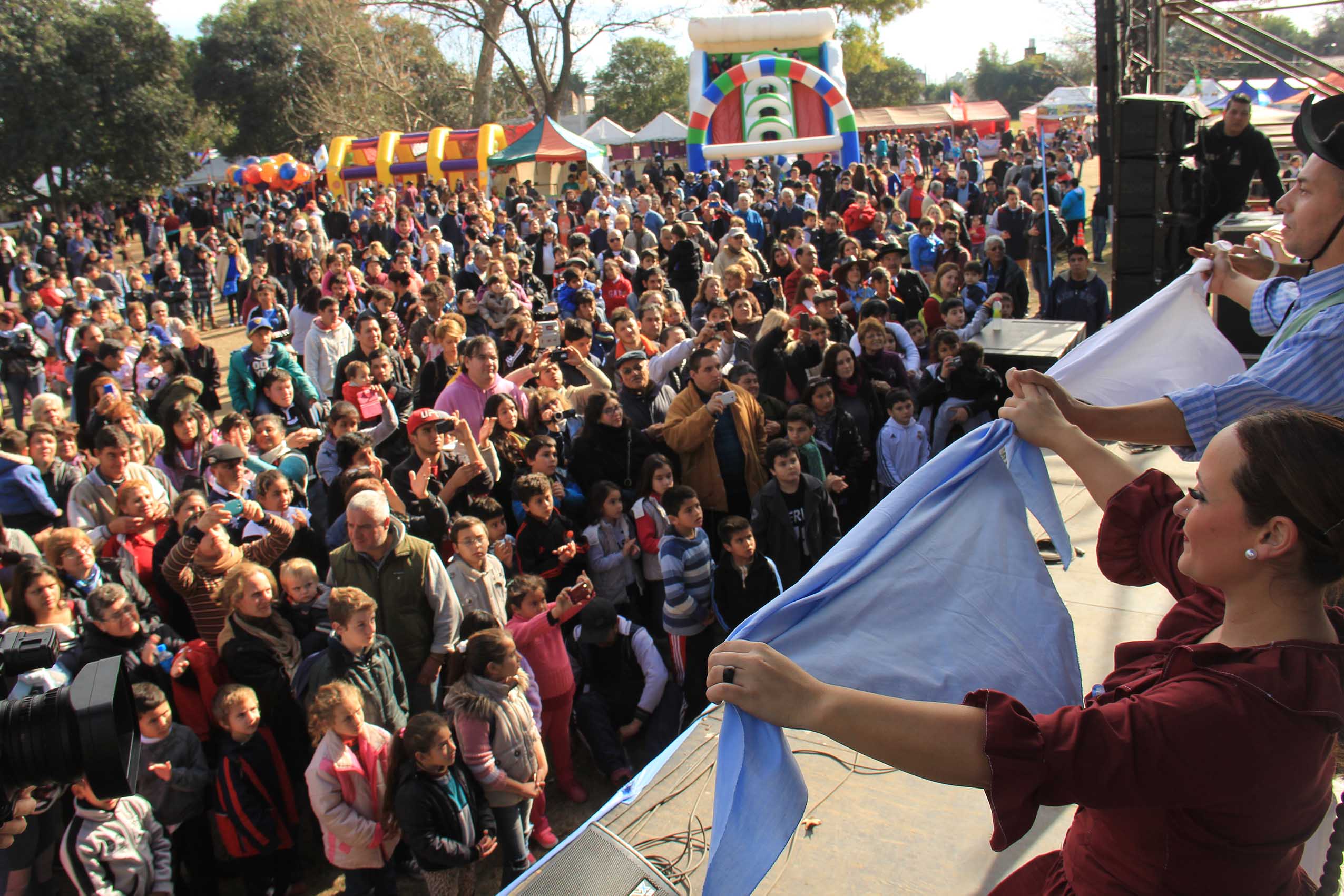 Grandes festejos en Ciudad Santa María y en Bella Vista