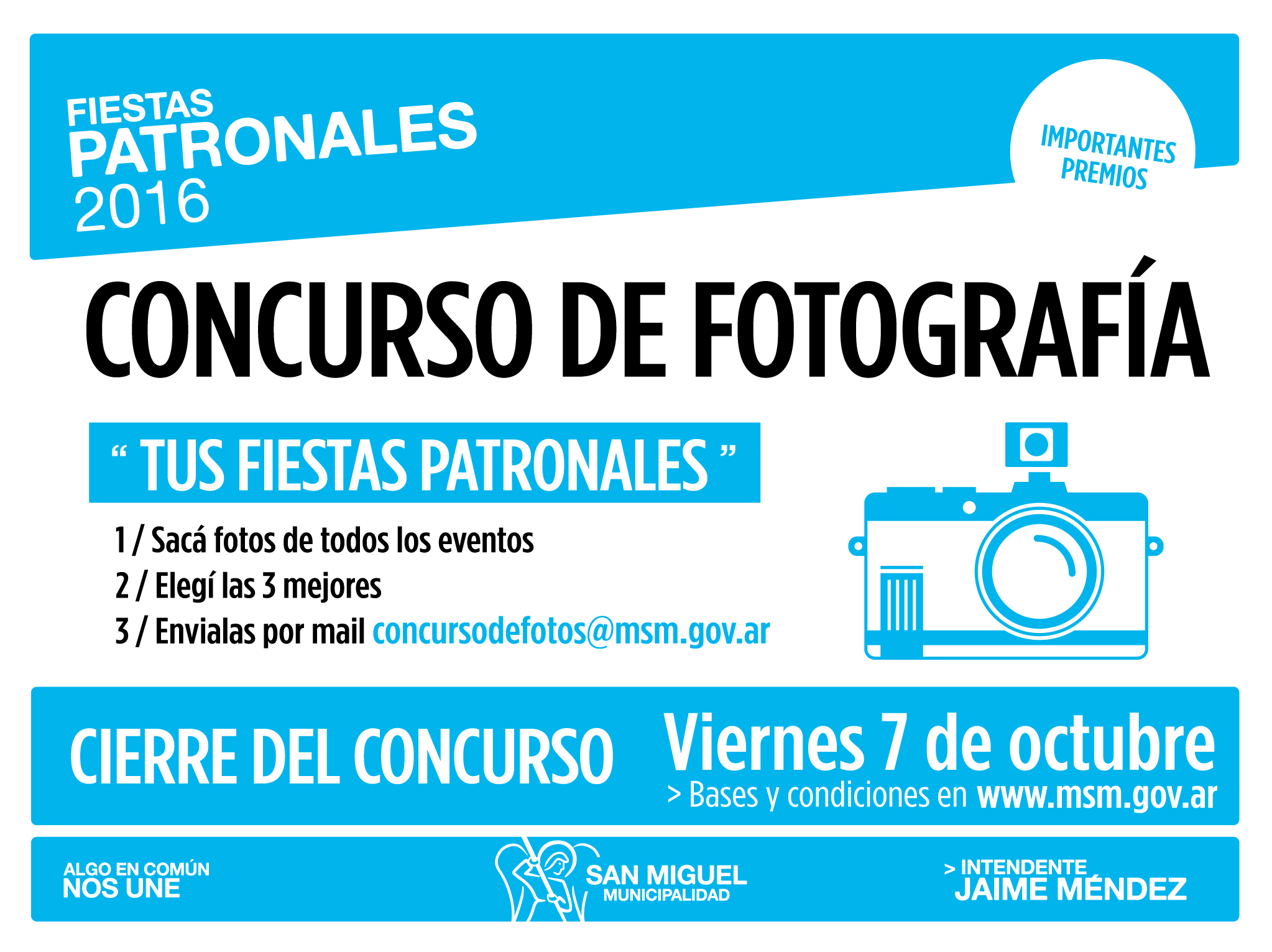 Fotografía tus fiestas patronales 2016