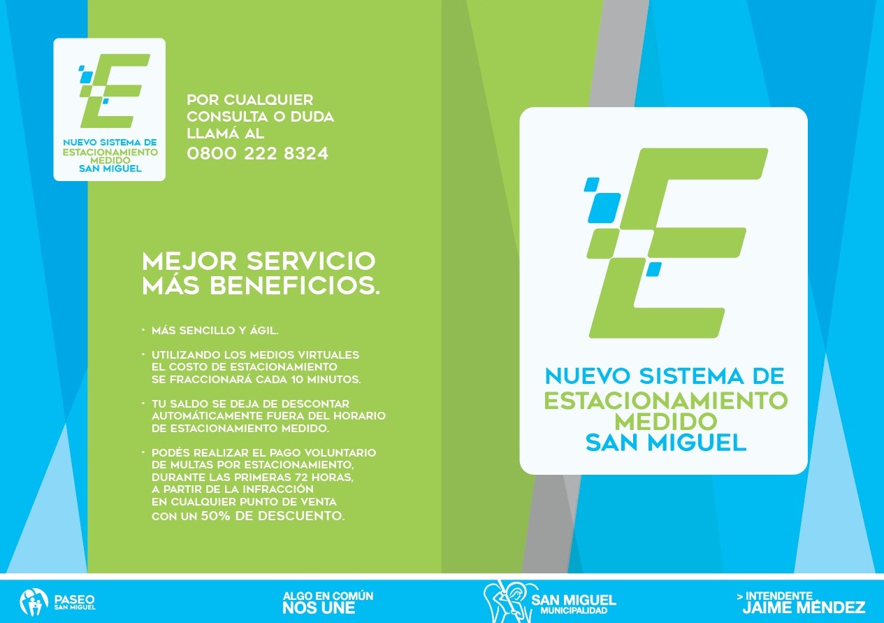 Comienza el nuevo sistema de estacionamiento medido en San Miguel