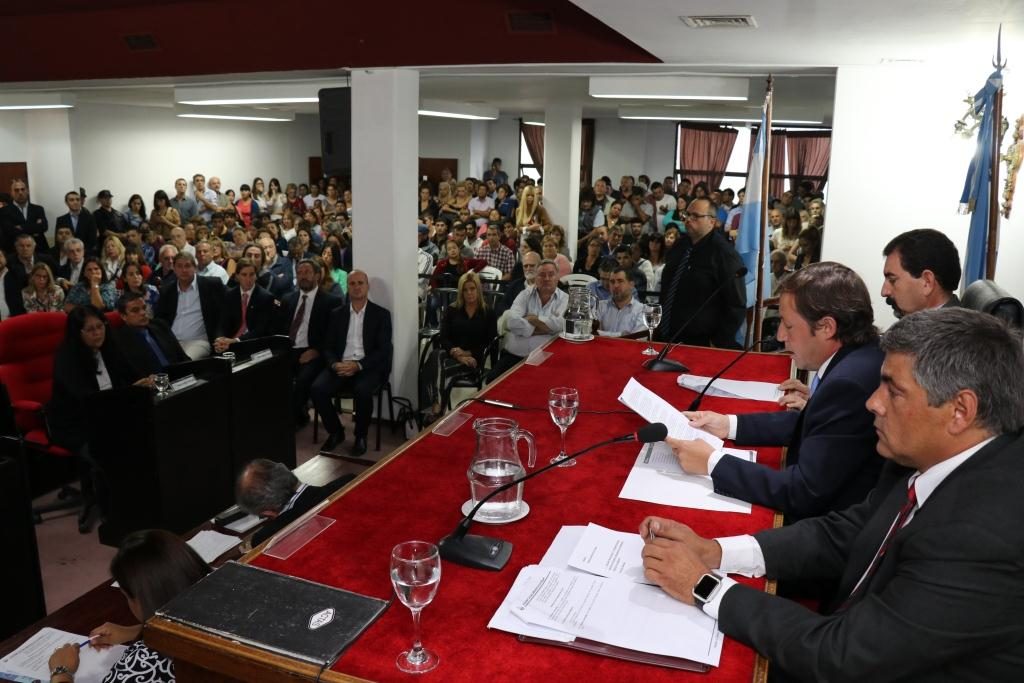 Inicio de sesiones ordinarias en el HCD de San Miguel