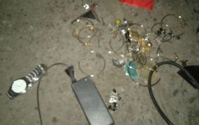 Objetos que habían sido robados en una casa de Los Polvorines