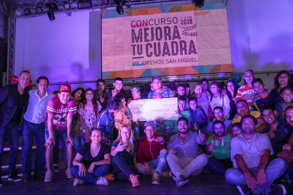 Gran cierre del concurso Mejorá tu Cuadra