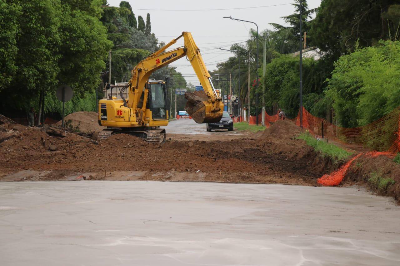 Gaspar Campos: repavimentación y ensanche