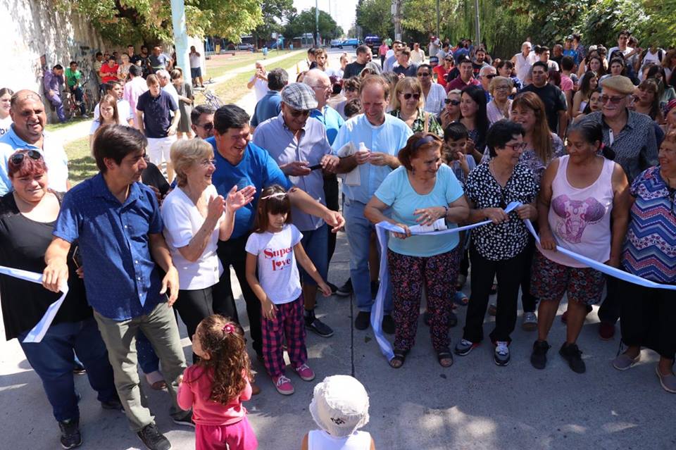 Nuevos pavimentos en barrio San Ignacio