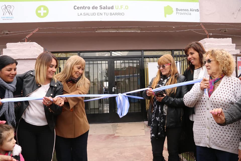 Se inauguró la renovación del centro de salud de barrio Manuelita