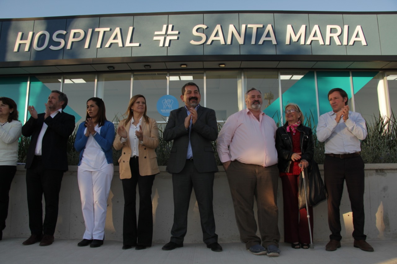 En Santa María, Jaime Méndez inauguró el tercer hospital municipal