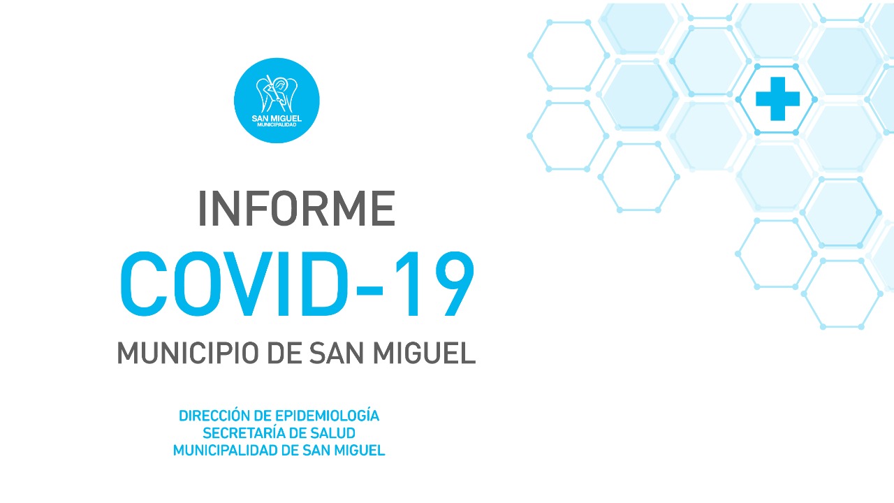 Informe sobre coronavirus en San Miguel