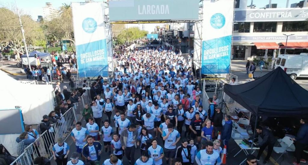 Empezaron las Fiestas Patronales 2023 con la Maratón San Miguel Arcángel