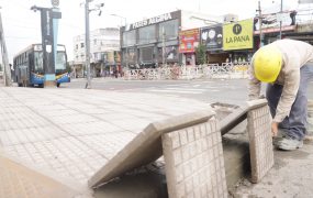 Avanza la renovación de la zona de la Estación San Miguel