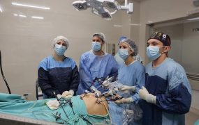 Se realizó una importante cirugía de estómago en el Hospital Larcade