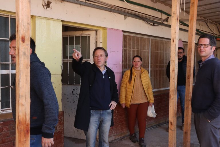 Avanzan las obras de infraestructura en escuelas