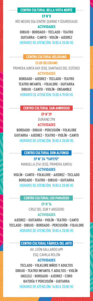 Centros culturales 3