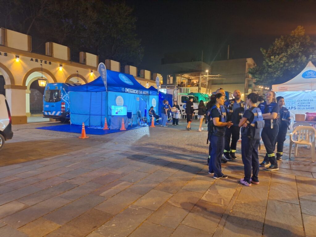 Emergencias San Miguel, presente en las peregrinaciones a Luján 2025