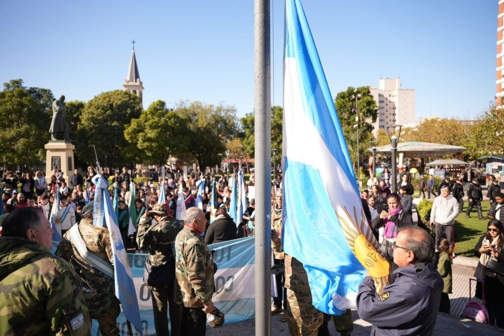 Mes patrio en San Miguel, en la antesala del desfile del 25 de mayo 